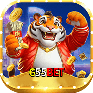 Imagem promocional da G55BET mostrando a plataforma e suas vantagens